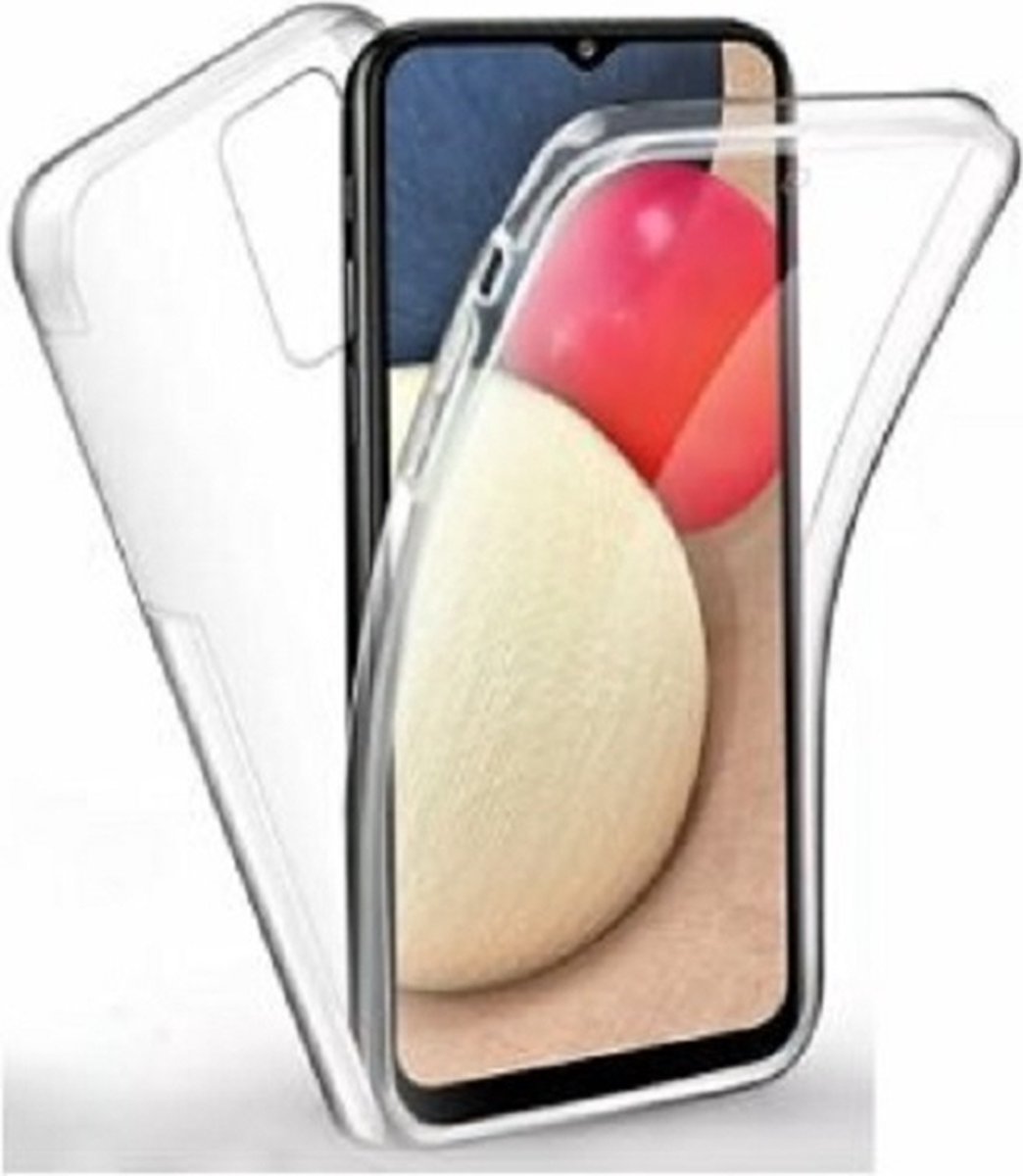 Samsung A02s Hoesje Siliconen TPU Transparant Full Cover