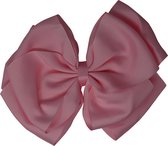 Jessidress®  Grote Haar clips Meisjes Haar strik Haar clip Elegante Haarclips van 20 cm - Roze