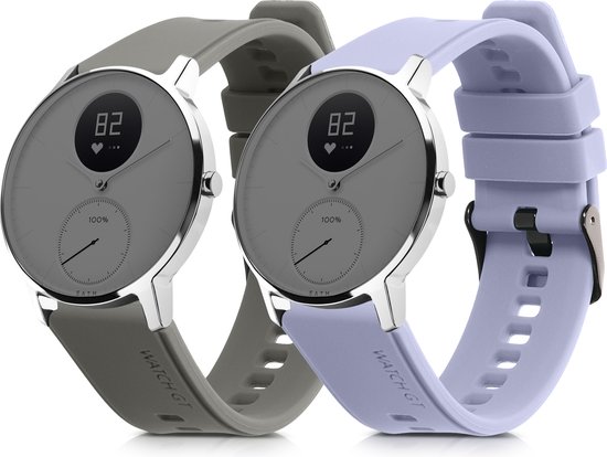 kwmobile 3X Transparente Displayschutzfolie kompatibel mit Withings Scanwatch 38mm - Schutzfolie für Fitness Tracker Displayschutz
