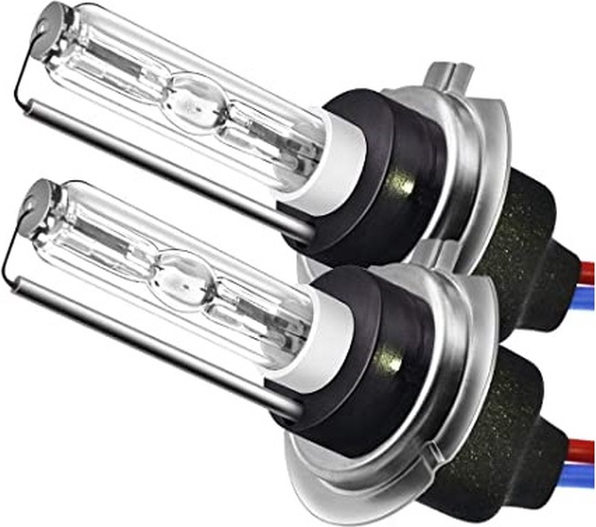 TLVX H7 8000k Xenon lampen - 2 Stuks - HID- Xenon - 8000K - Dimlicht - Veel zicht - HID - Metalen base - Xenon lamp - H7 - 35W - 12V - Auto lamp - Xenon Auto - Kleur Wit - Blauw - H7 lampen - Grootlicht