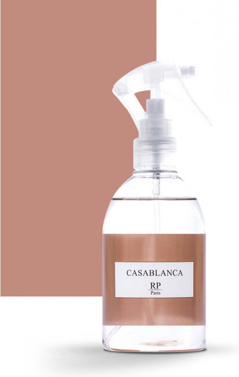RP Paris Huisparfum Casablanca - Roomspray Parfum d'Interieur - Homespray 250 ML - Interieurspray / Interieurs parfum