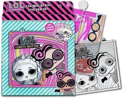 L.O.L. Suprise - Glas in lood schilderen met stickers