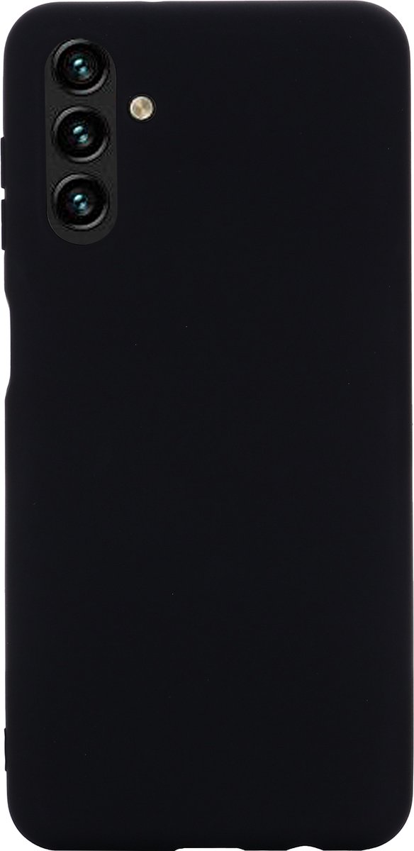 Samsung Galaxy A04s Hoesje - Siliconen - Samsung A04s Hoesje Zwart Siliconen Case