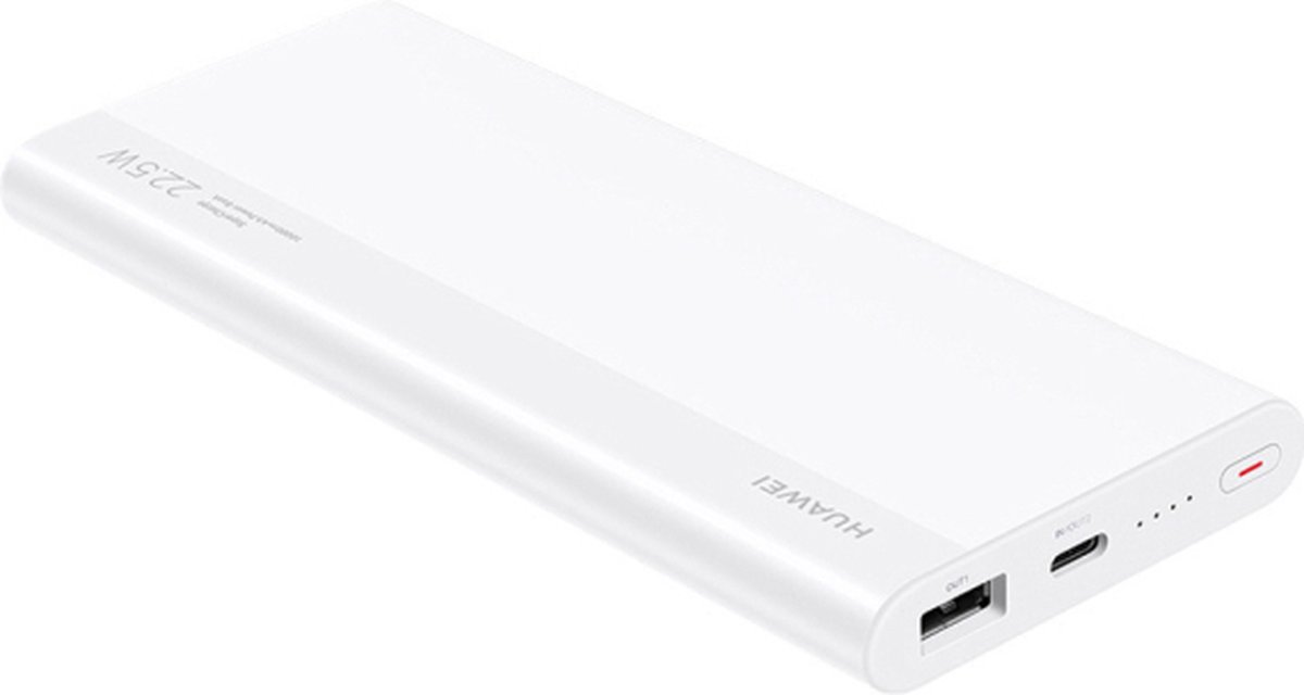 Originele Huawei 22.5W SuperCharge Powerbank 10.000 mAh PD Wit