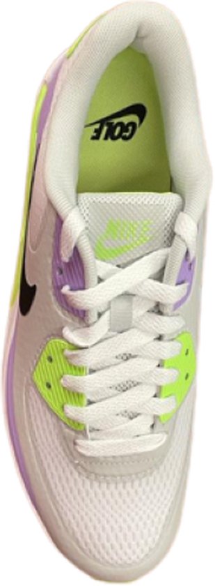 Nike Air Max 90 G Mannen - Sneakers - Groen/Wit/Paars Maat 42 | bol.