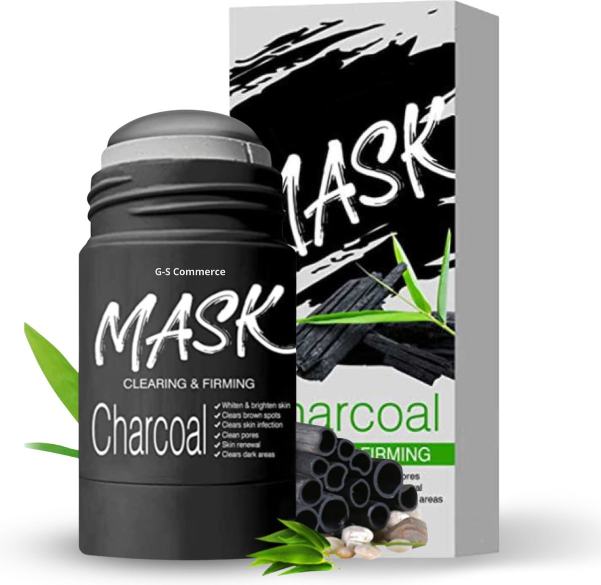 Mask Stick | Houtskool klei masker | Bekend van de Green Mask Stick | Detox  | Charcoal... | bol.com
