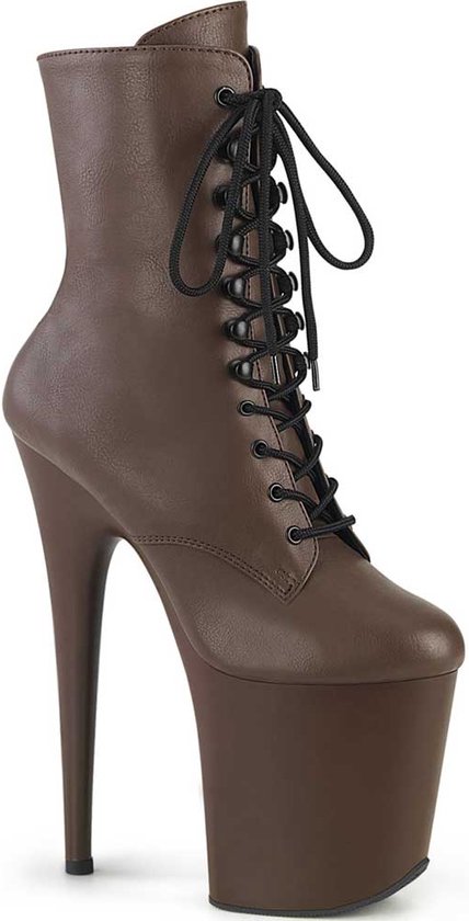 Pleaser Platform Bottes femmes, Pole Dance Shoes -41 Shoes- FLAMINGO-1020 US 11 Marron