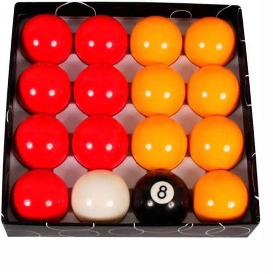 Foto: Pegasi casino english poolballen set 57 2 mm biljartballen snookerballen kunststof