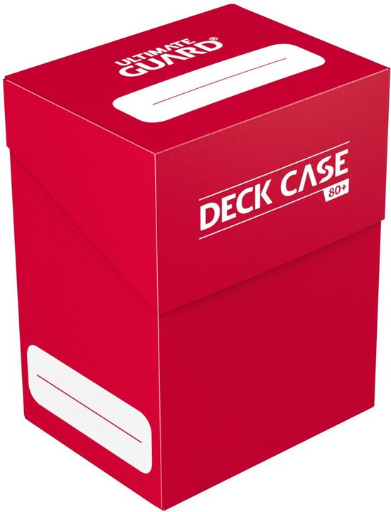 Ultimate Guard Deck Case 80+ Standard Size Red