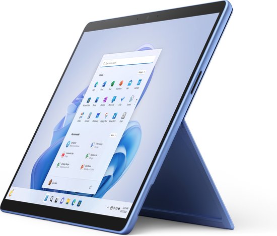 Microsoft Surface Pro 9 256 GB 33 cm (13") Intel® Core™ i7 16 GB Wi-Fi 6E (802.11ax) Windows 11 Home Blauw
