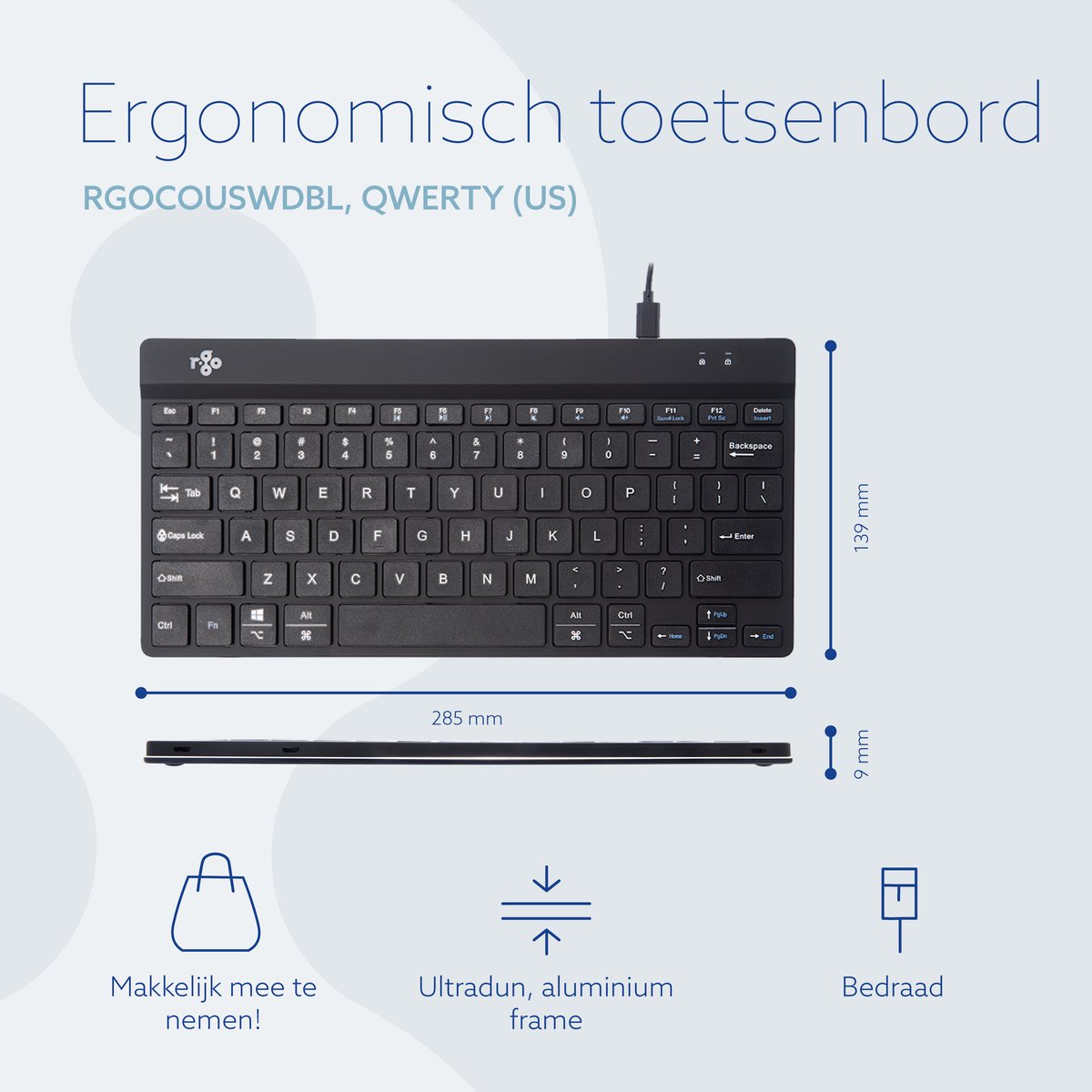 R-Go Compact Break Toetsenbord - Break software thumbnail 5