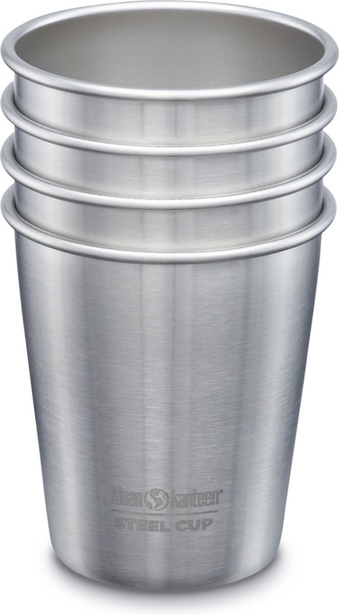 Klean Kanteen Pint 296ml - 4 Pack Brushed Stainless — afbeelding 3