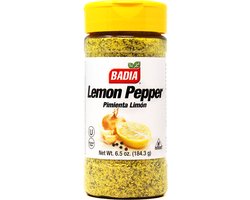 Badia Spices | Lemon Pepper | Citroenpeper | 184.3 gram
