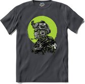 Tactical Operator | Airsoft - Paintball | leger sport kleding - T-Shirt - Unisex - Mouse Grey - Maat S