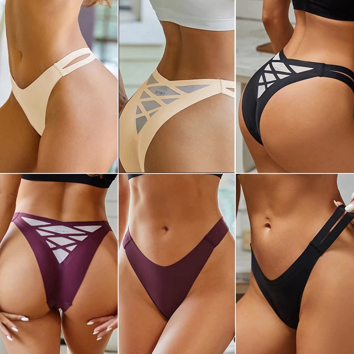 Sexy zwarte slip
