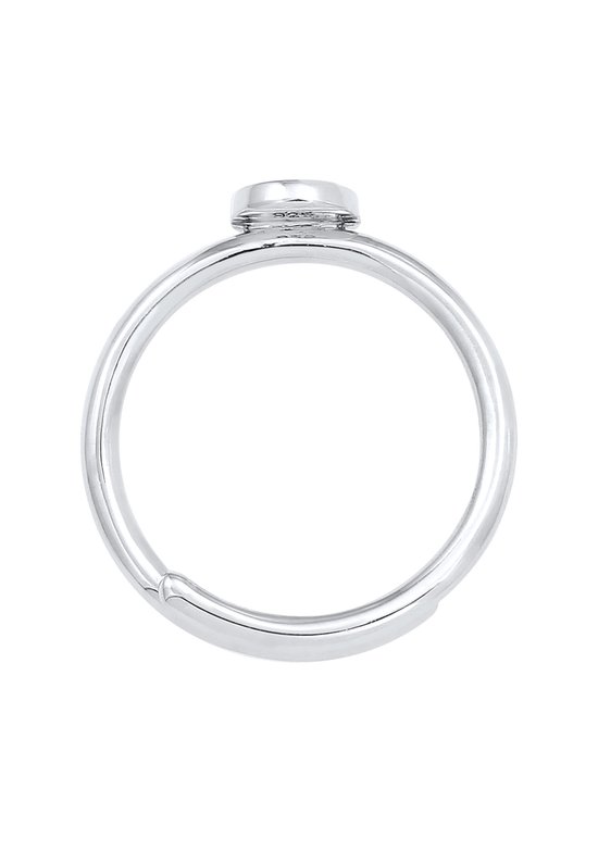Elli Dames Oorbellen Dames Letter L Initiaal Minimaal in 925 Sterling
