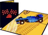 Popcards popup cards - Formule 1 Racecar Formula One Championship Sport automobile pop-up card Carte de vœux 3D - Fan de Max Verstappen ?
