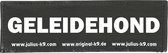 Julius-K9 label - Geleidehond (50mm x 160mm)