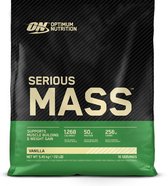 Optimum Nutrition Serious Mass - Vanilla - Mass Gainer - Weight Gainer - 5450 gram (16 servings)