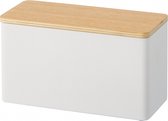 Yamazaki Boîte de rangement Make Up - Sanitaire - blanc