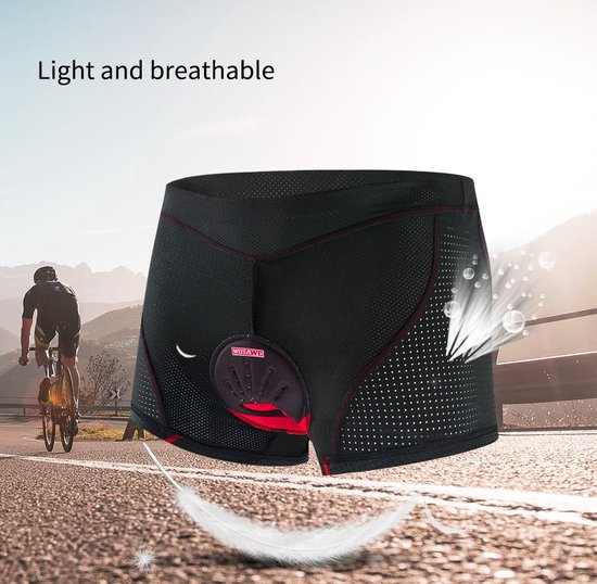 Fietsonderbroek met Gel Dames Heren - Fietsondergoed - Fietsonderbroek - XL