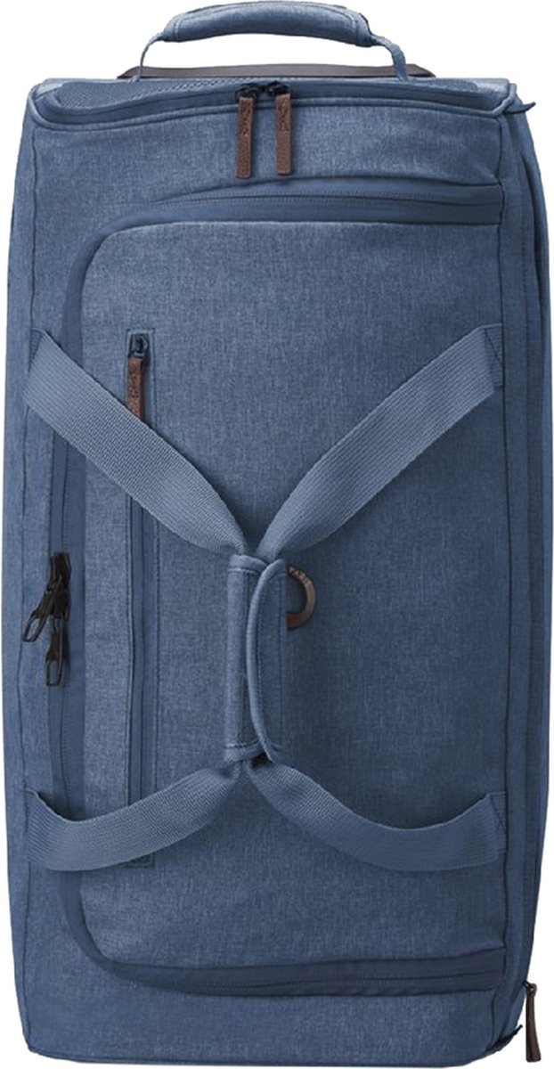 DELSEY PARIS Reistas Schoudertas Maubert 2.0 Travel Bag 64 Blue Blauw