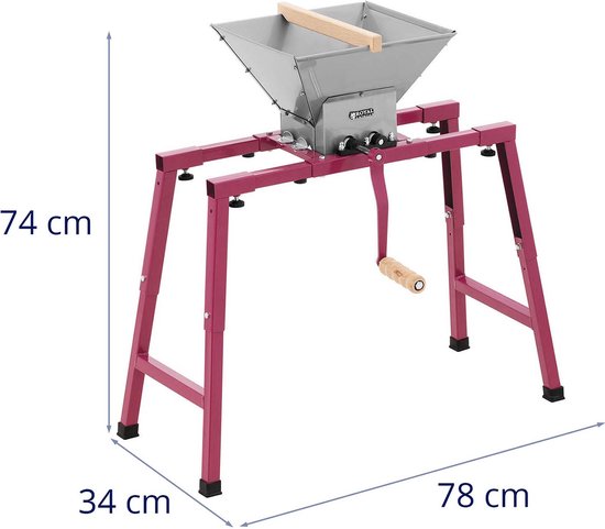 Fruitmolen - handmatig - 7 L - Wiesenfield van Wiesenfield — afbeelding 4