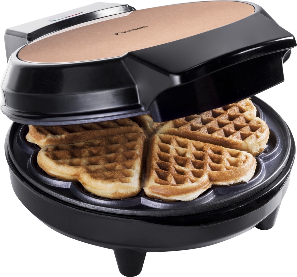 Machine à sandwich Bestron XL pour 2 sandwichs, machine à sandwich avec