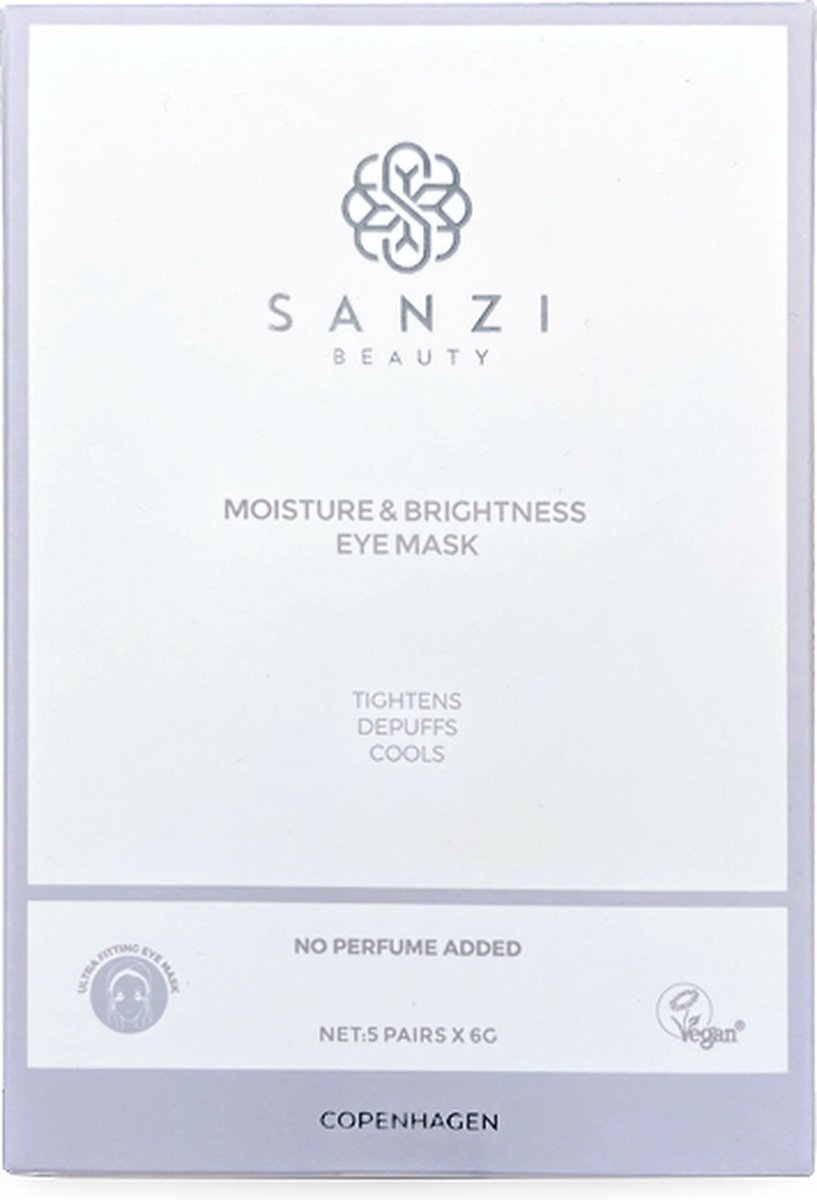 Sanzi Beauty Moisture & Brightness Eye Mask 5 paar