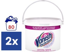 Vanish Base Poeder Crystal White Witte was - 2 x 2.4 kg