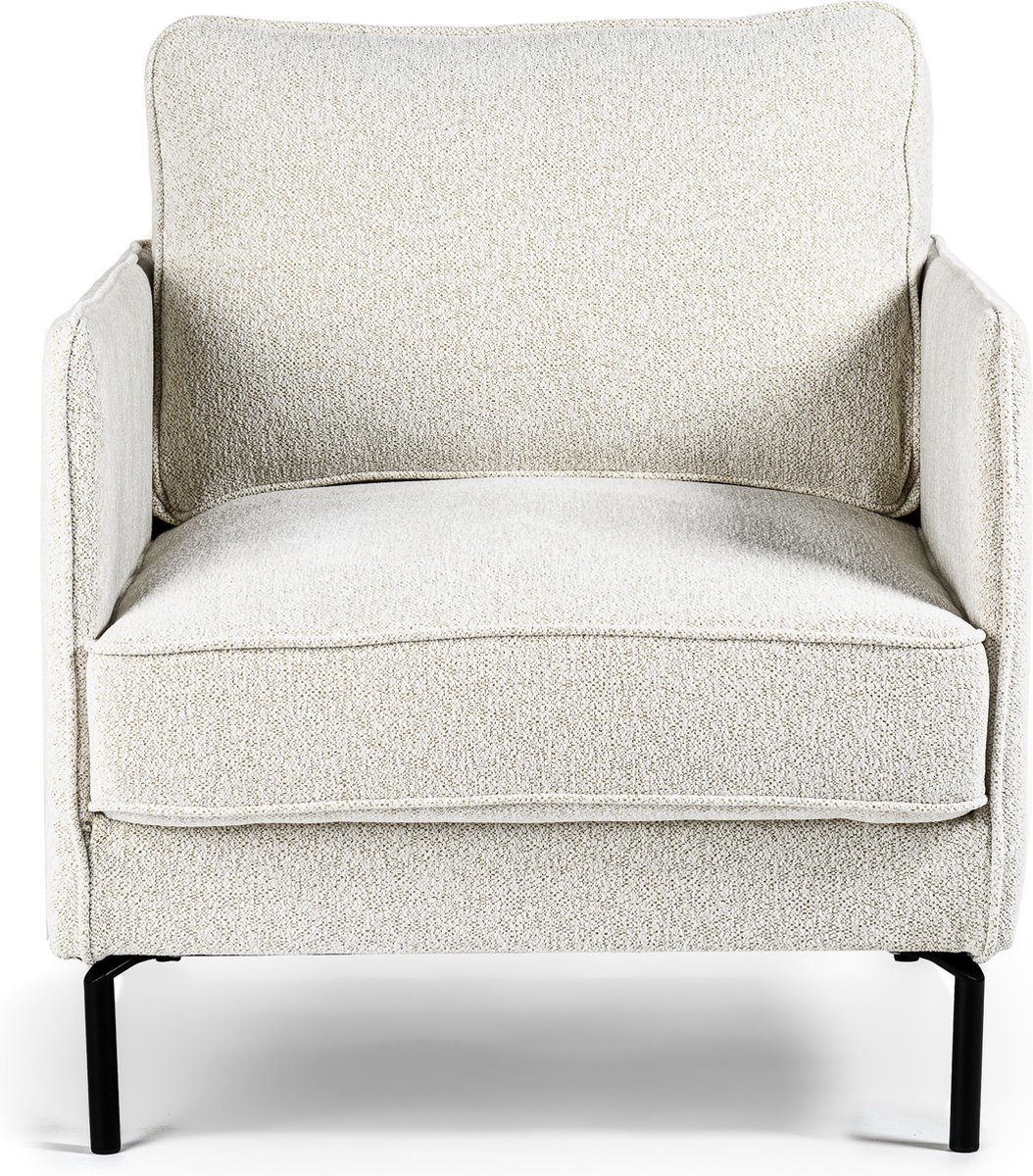 Fauteuil Naturel - Stalen Onderstel - Stoel Santiago Heaven - Giga ...