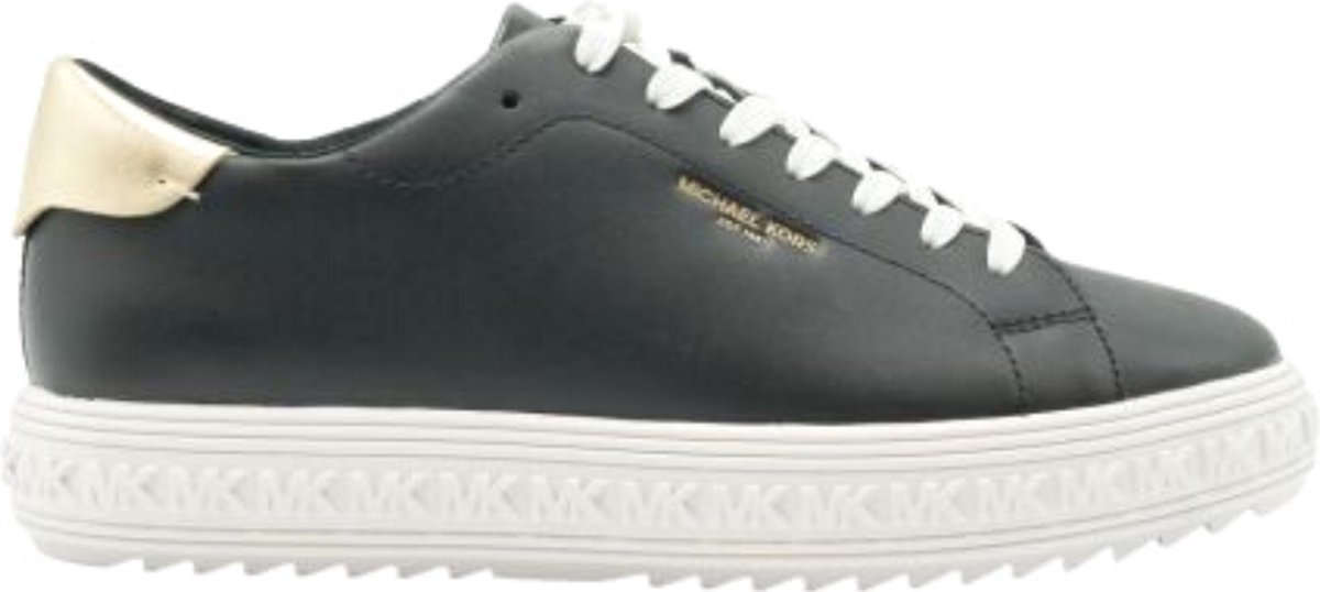 Michael Kors Grove Lace Up Dames Sneakers - Black - Maat 38