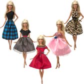 Vêtements de poupée Isa's Friends® - 5 tenues pour poupées - Convient pour Barbie - Set 'Zoë'
