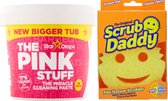 La pâte Pink Stuff 500 grammes & The Original Scrub Daddy