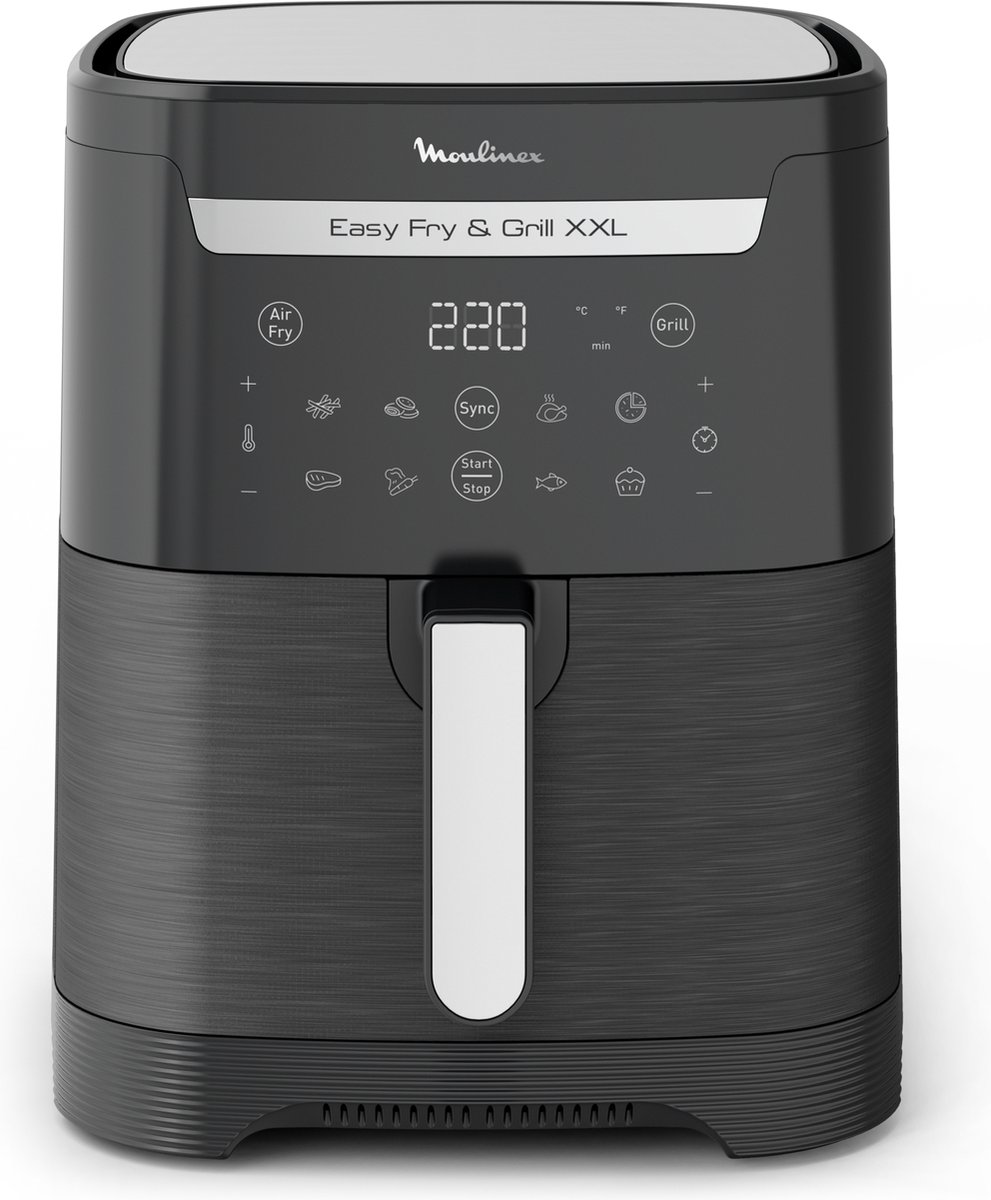 Moulinex Easy Fry & Grill XXL EZ801810 - Heteluchfriteuse - Zwart