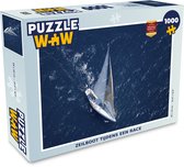 Puzzel Zeilboot tijdens een race - Legpuzzel - Puzzel 1000 stukjes volwassenen