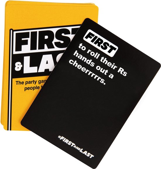 First & Last Card Game | Games | bol.com