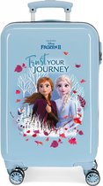 Valise enfant en ABS Trolley Frozen 55 cm 4 W Trust your Journey