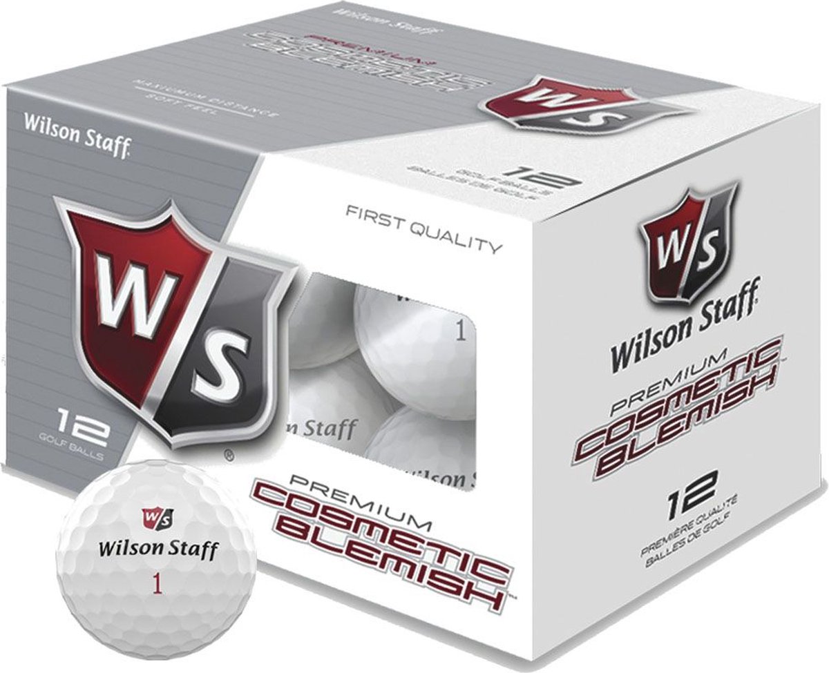 Golfballen - Wilson Staff Premium Costmetic Blemish - 2 Dozijn