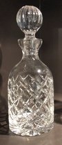 LUXORIA - EXCLUSIEVE KRISTALLEN WHISKYKARAF VOOR DE KENNERS  - model 1 - echt kristal, handgemaakt, luxe cadeau, whiskeykaraf voor de connaisseurs