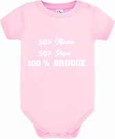 Brugge Babyromper Meisje | Baby Romper