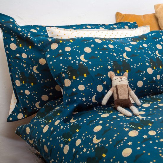 Little Green Radicals Moon & Stars Sweet Dreams Bed Set - Single Bed