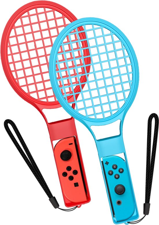 Nintendo Switch Accessoires Set 10-in-1 | High Quality - Geschikt voor JoyCon Controller | voor o.a. Switch Sports | Zwaard | Tennis Rackets | Golf clubs | Been Wraps Soccer | Wrist Wraps | Speelgoed | Cadeau | Kinderen - Masey