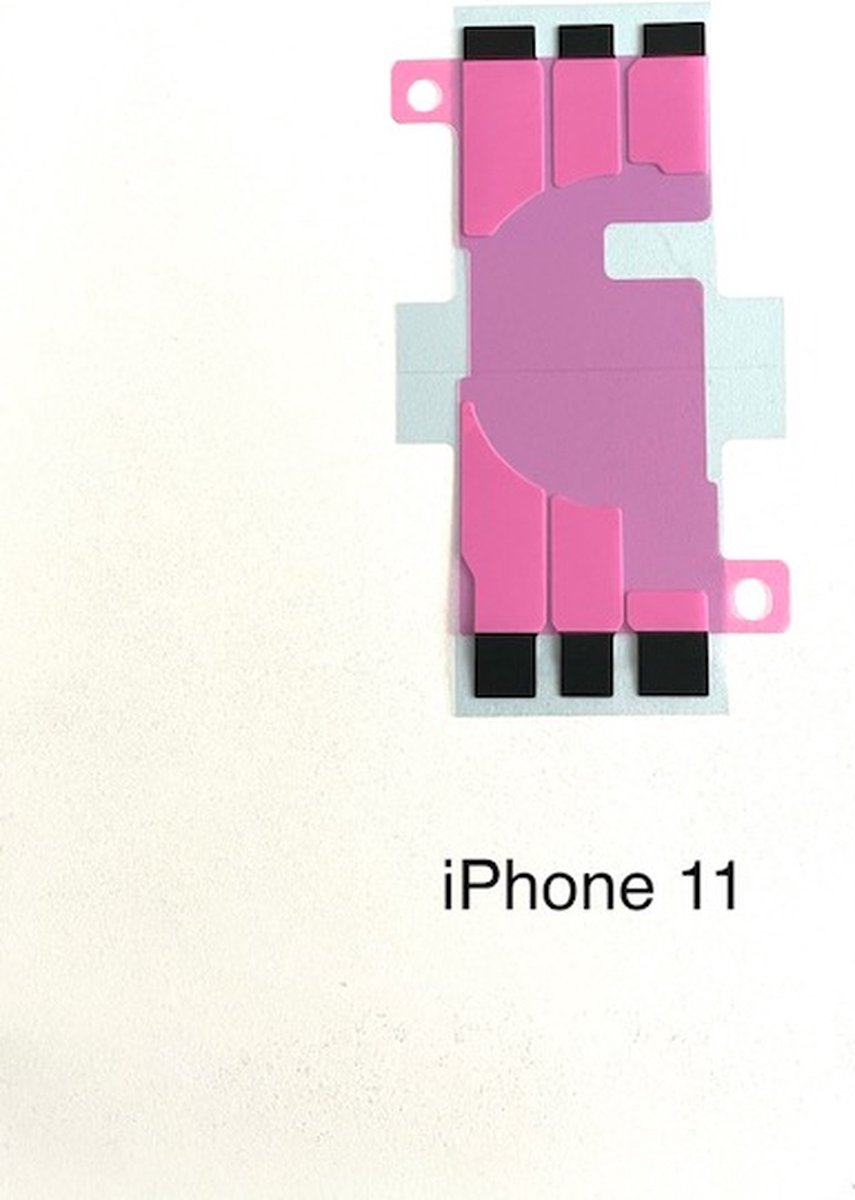 iPhone 11 batterij sticker / Adhesive - Originele Pasvorm.
