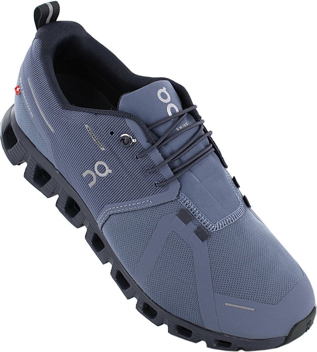 ON Running Cloud 5 WP Waterproof - Heren Hardloopschoenen Running schoenen Sneakers Blauw 59.98531 - Maat EU 44.5 US 10.5