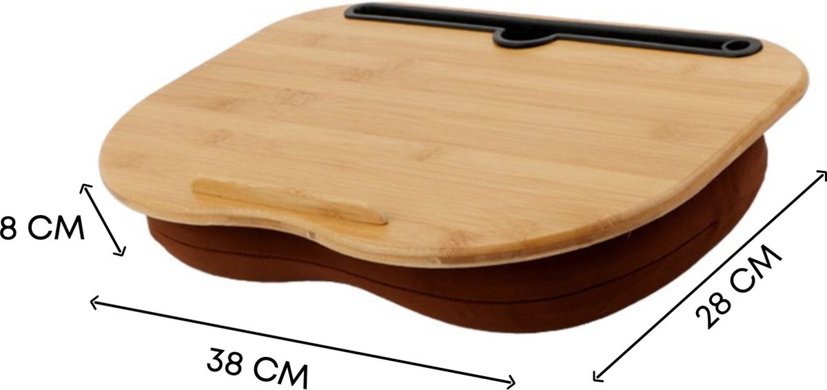 EveryGem YUGN Laptopkussen 15 Inch - Bamboe Laptop Kussen thumbnail 2