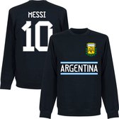 Argentinië Messi 10 Team Sweater - Navy - XXL