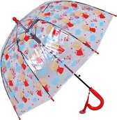 Juleeze Paraplu Kind Ø 65x65 cm Rood Kunststof Regenscherm
