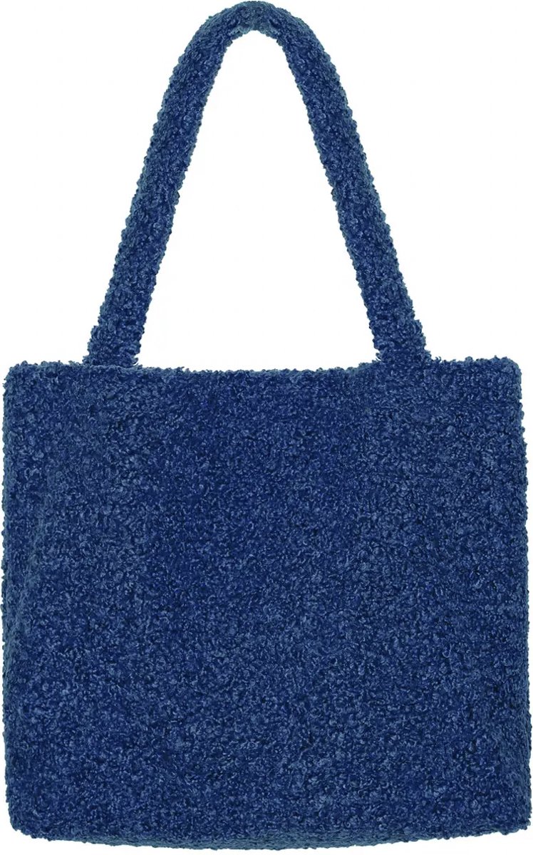 Teddy shopper - Big shopper - Blauw - Met extra tasje binnenin