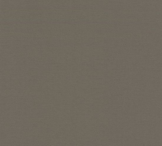 AS Création Antigua - PAPIER PEINT UNI SUBTIL - taupe chaud - 1005 x 53 cm